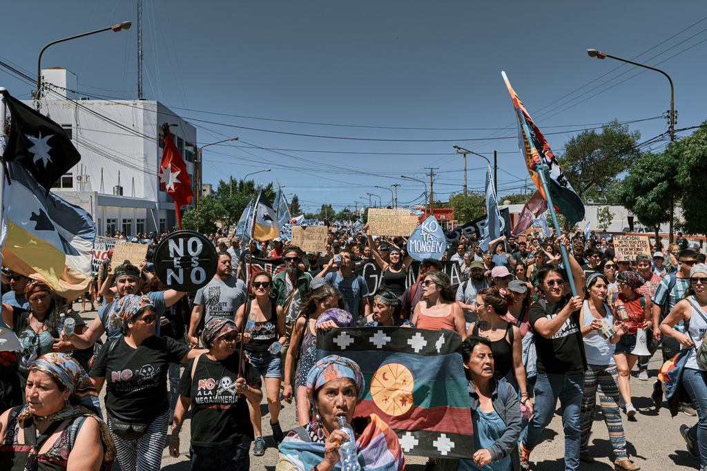 Marcha en Madryn contra la megamineria – 2021-12-19